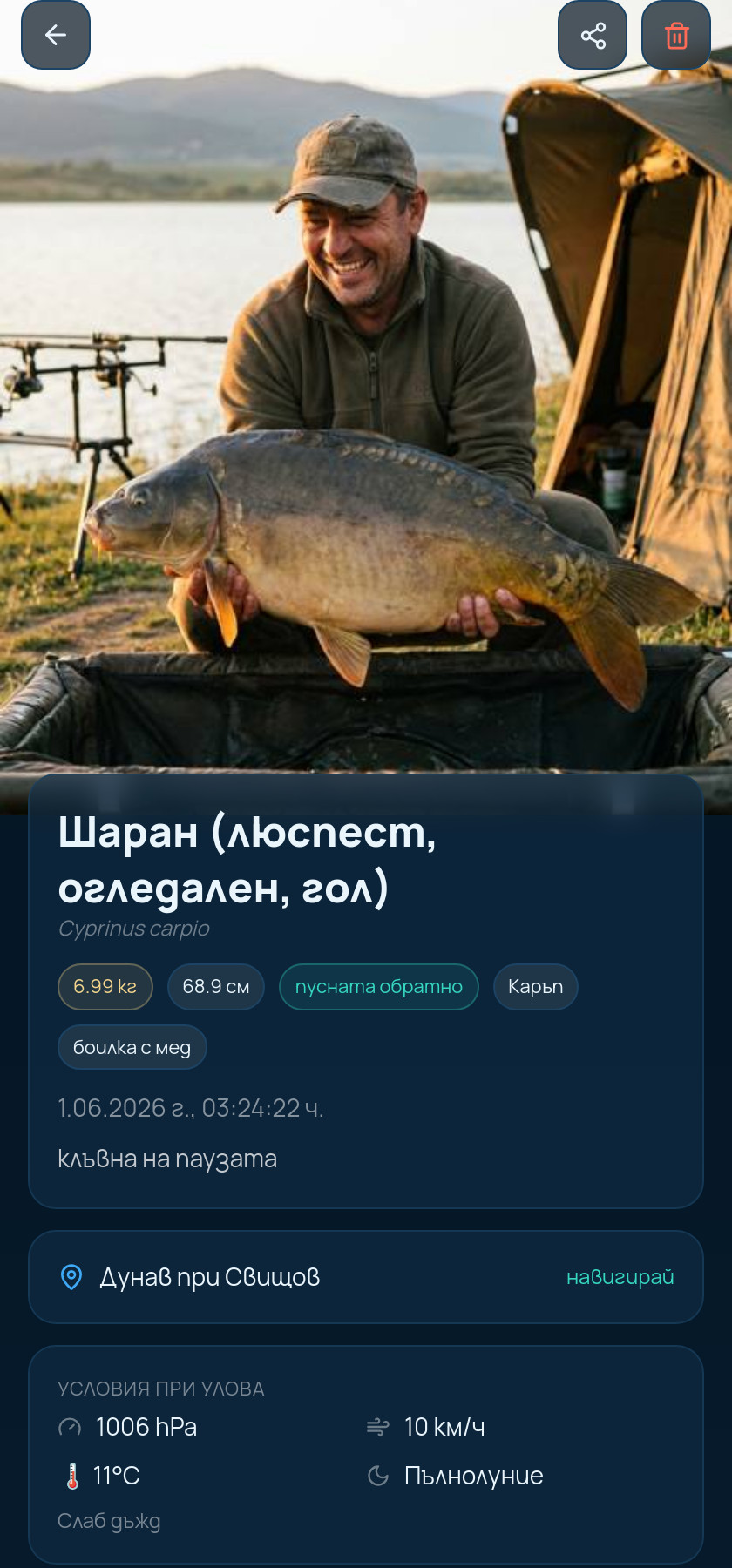 Споделяне като картичка